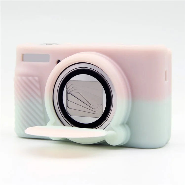 For Canon SX740 HS / SX730 HS Camera Cover Anti-scratch Silicone Protective Case Green