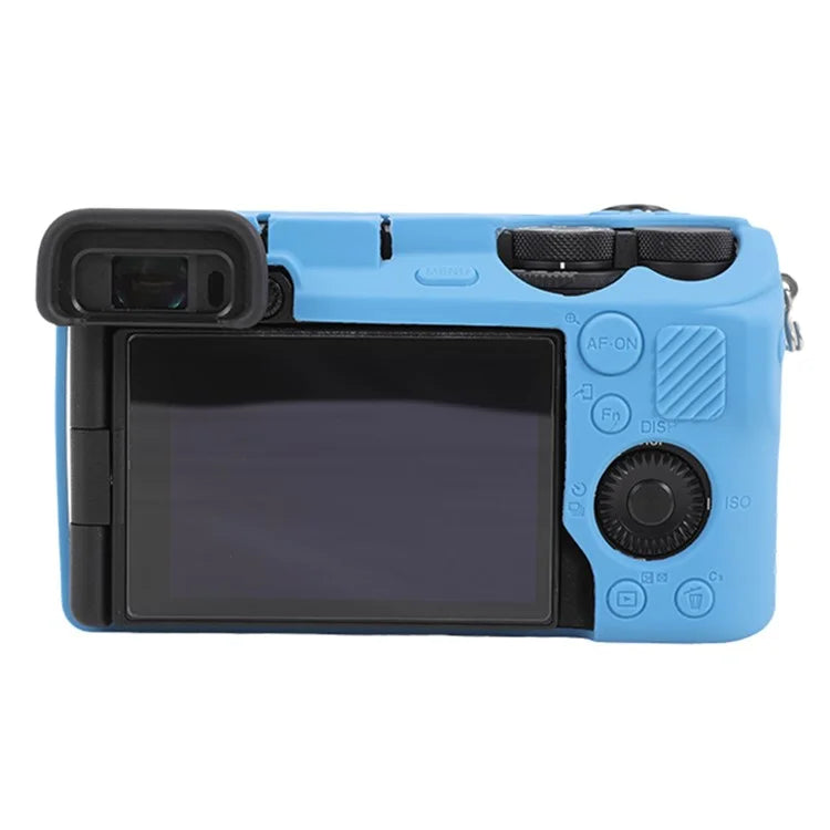 For Sony A6700 Drop Protection Camera Cover Soft Silicone Glossy Protective Case