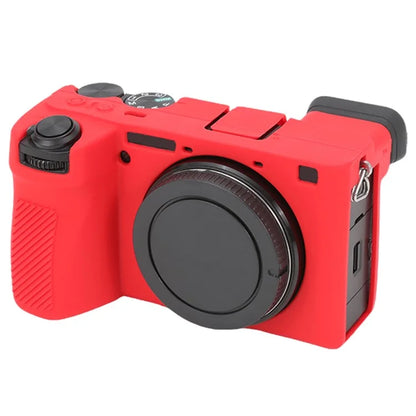 For Sony A6700 Drop Protection Camera Cover Soft Silicone Glossy Protective Case