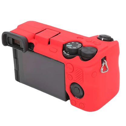 For Sony A6700 Drop Protection Camera Cover Soft Silicone Glossy Protective Case