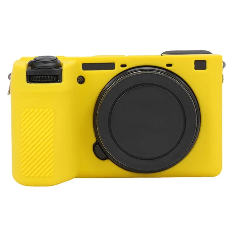 For Sony A6700 Drop Protection Camera Cover Soft Silicone Glossy Protective Case