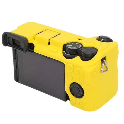 For Sony A6700 Drop Protection Camera Cover Soft Silicone Glossy Protective Case