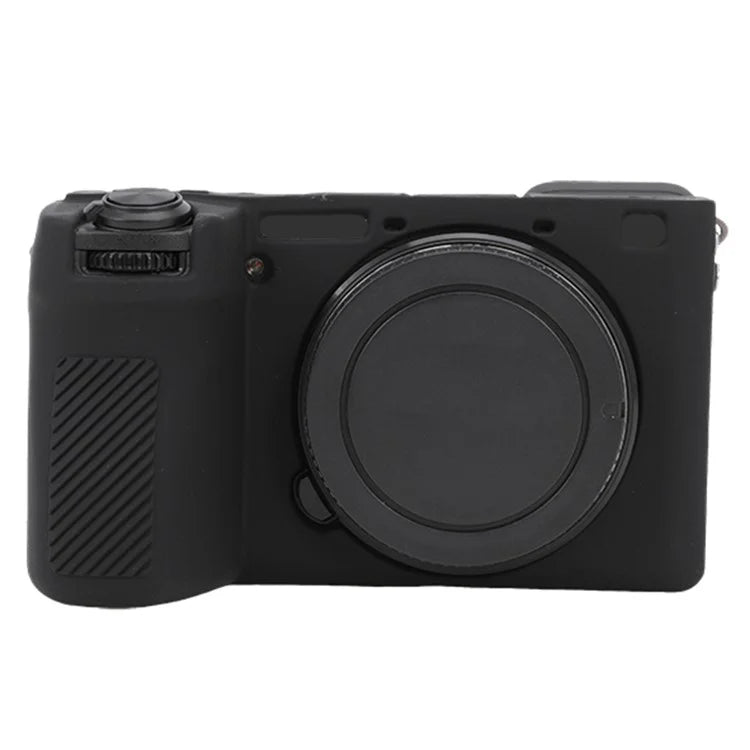 For Sony A6700 Drop Protection Camera Cover Soft Silicone Glossy Protective Case