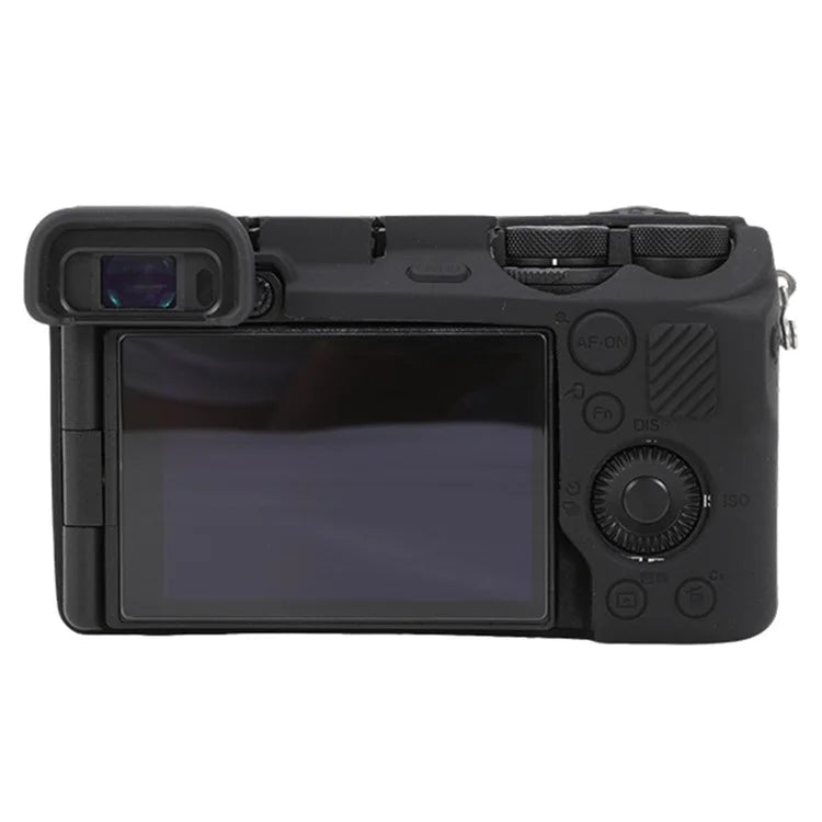 For Sony A6700 Drop Protection Camera Cover Soft Silicone Glossy Protective Case