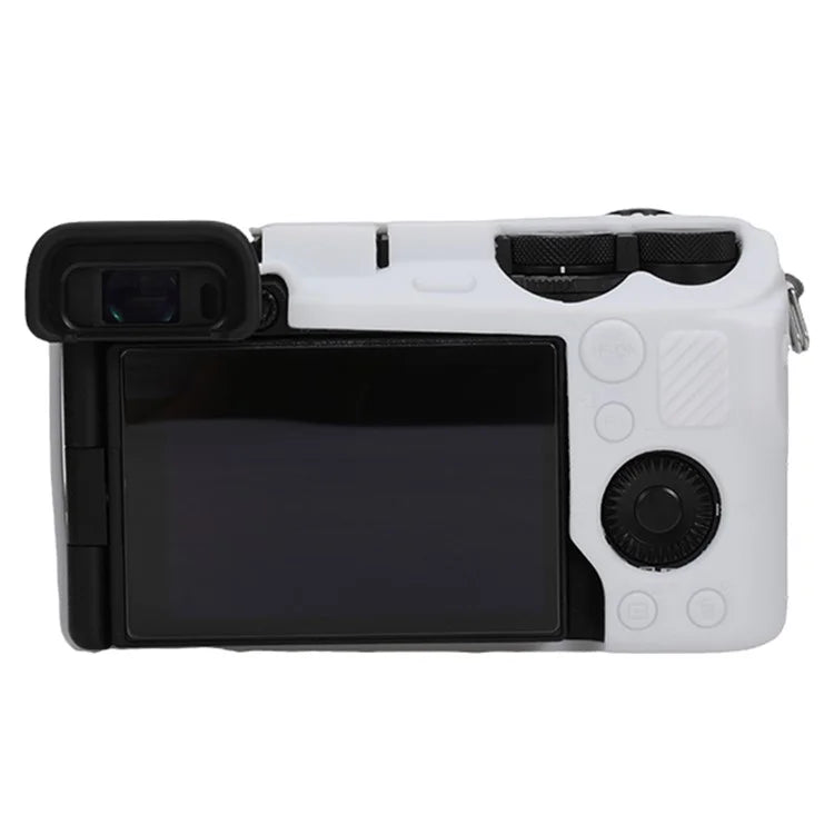 For Sony A6700 Drop Protection Camera Cover Soft Silicone Glossy Protective Case