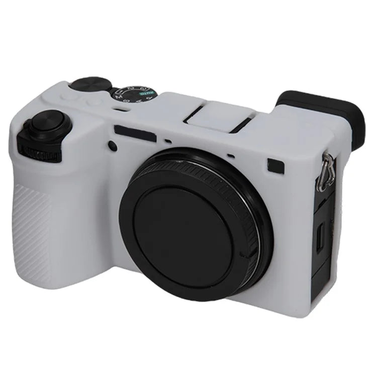 For Sony A6700 Drop Protection Camera Cover Soft Silicone Glossy Protective Case