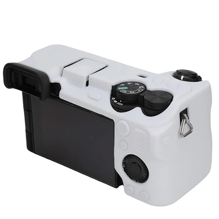 For Sony A6700 Drop Protection Camera Cover Soft Silicone Glossy Protective Case
