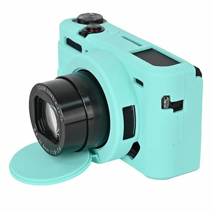 For Canon G7 X Mark II Silicone Protective Case Anti-skid Camera Cover