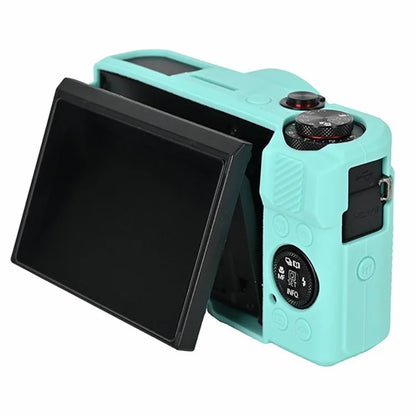For Canon G7 X Mark II Silicone Protective Case Anti-skid Camera Cover