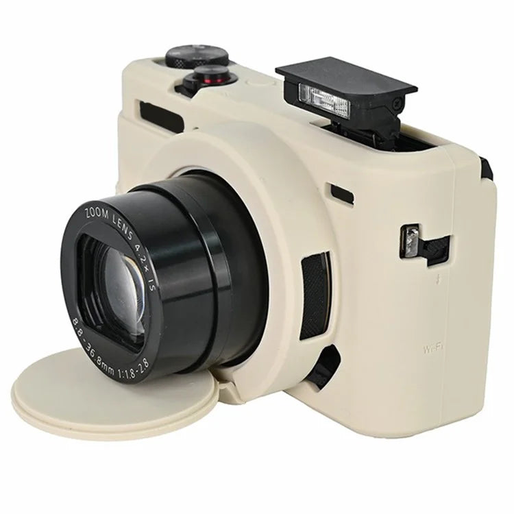 For Canon G7 X Mark II Silicone Protective Case Anti-skid Camera Cover