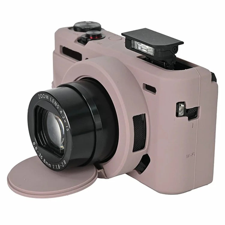 For Canon G7 X Mark II Silicone Protective Case Anti-skid Camera Cover