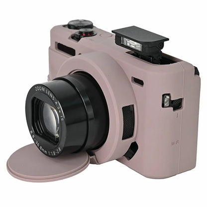 For Canon G7 X Mark II Silicone Protective Case Anti-skid Camera Cover