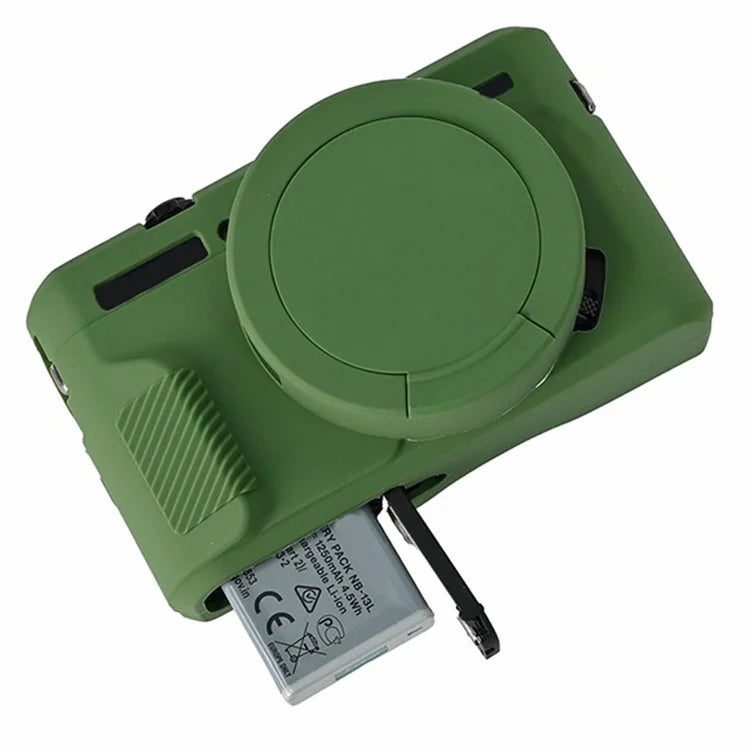 For Canon G7 X Mark II Silicone Protective Case Anti-skid Camera Cover