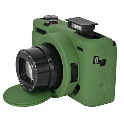 For Canon G7 X Mark II Silicone Protective Case Anti-skid Camera Cover