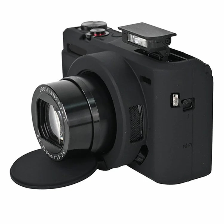 For Canon G7 X Mark II Silicone Protective Case Anti-skid Camera Cover