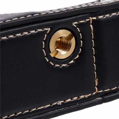 For Fujifilm X100VI PU Leather Camera Bottom Cover Half Body Case with Screw