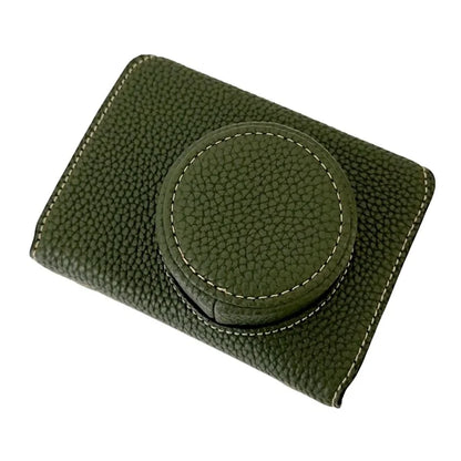 For Fujifilm X100VI Camera Sleeve Large Opening Design PU Leather Case Easy to Replace Battery