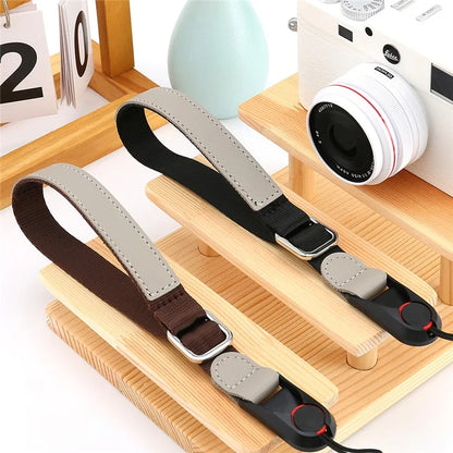 JN-GDII Quick Release Polyester Camera Carrying Strap 29-35cm Telescopic Wrist Strap