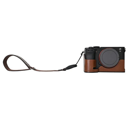26cm Quick Release DSLR Camera Carrying Lanyard PU Leather Wrist Strap