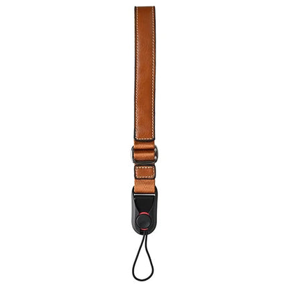 26cm Quick Release DSLR Camera Carrying Lanyard PU Leather Wrist Strap