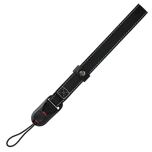 26cm DSLR Camera Carrying Lanyard Palm Texture PU Leather Quick Release Wrist Strap