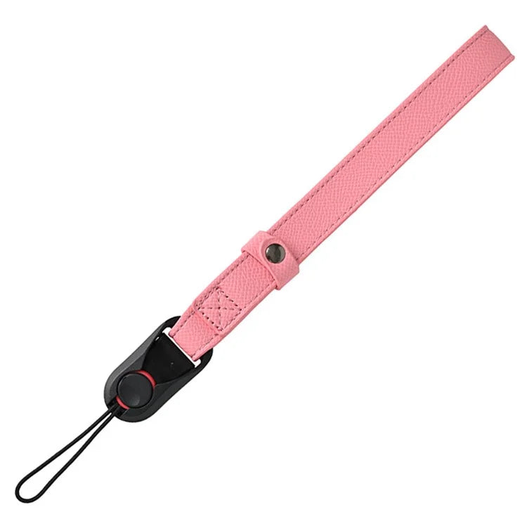 26cm DSLR Camera Carrying Lanyard Palm Texture PU Leather Quick Release Wrist Strap