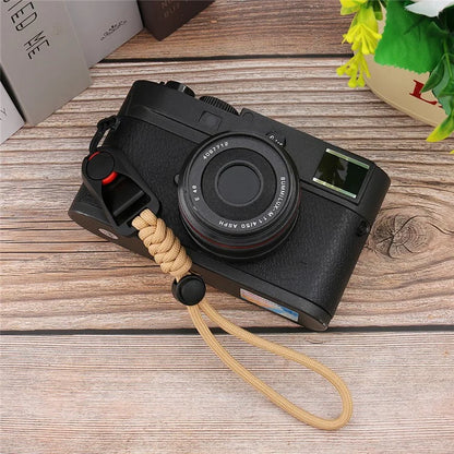 BJ-02 DSLR Camera Wrist Strap Quick Release Cotton Rope Hand Strap