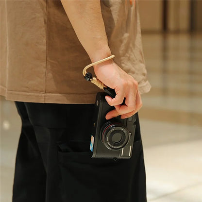 BJ-02 DSLR Camera Wrist Strap Quick Release Cotton Rope Hand Strap