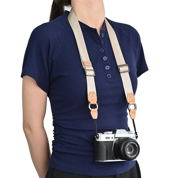 Nylon Camera Shoulder Strap Adjustable Portable Action Camera Crossbody Lanyard