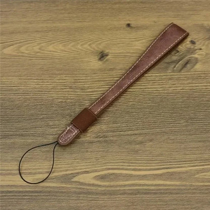 For Sony RX100 ZV-1F / Panasonic LX10 PU Leather Wrist Strap Camera Carrying Strap