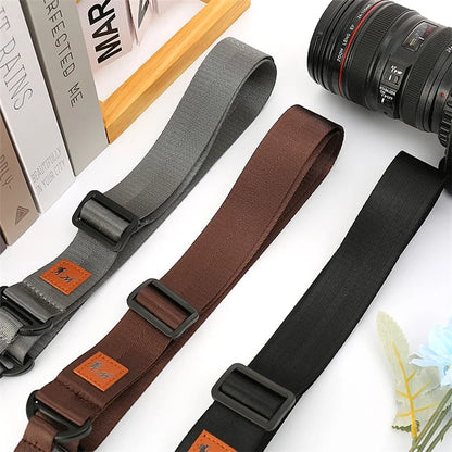 JN-F01 Camera Nylon Carrying Strap Adjustable Quick Release SLR Camera Neck Shoulder Strap