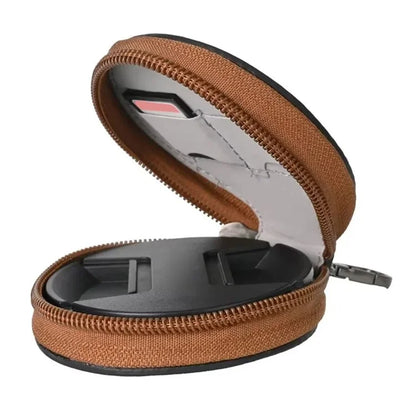 PU Leather Camera Carrying Strap SLR Camera Neck Shoulder Strap + Small Bag