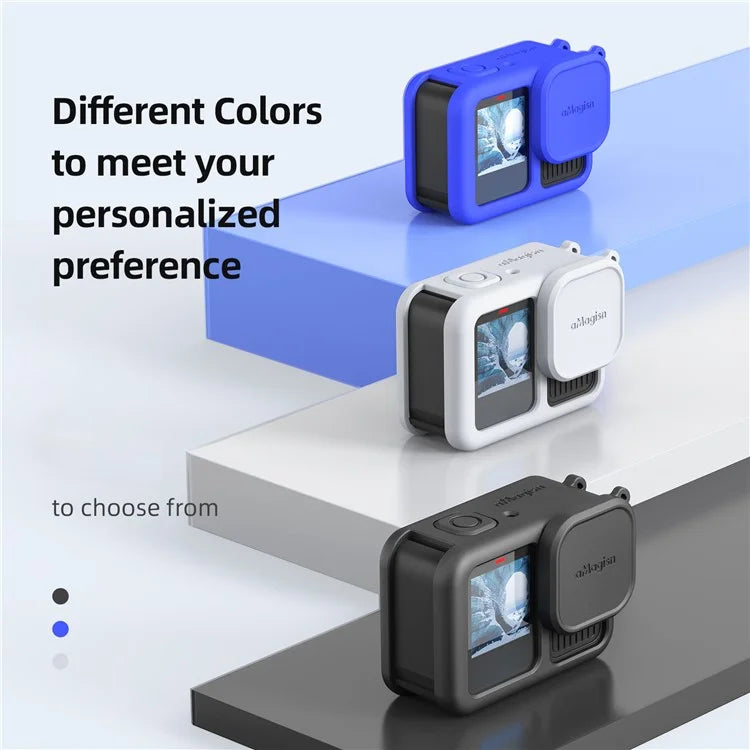 AMAGISN Silicone Protective Case for GoPro Hero 13 Sports Camera Accessory