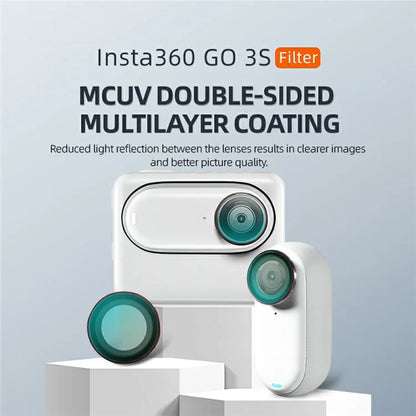 STARTRC 1144970 For Insta360 GO 3S MCUV Optical Glass Lens Filter Camera Accessory