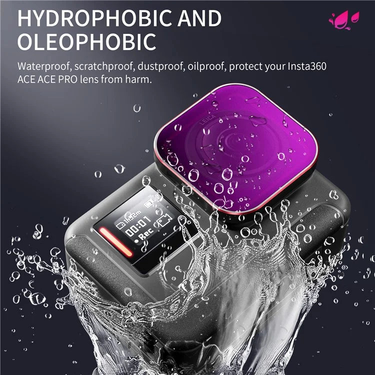 STARTRC 1144406 For Insta360 Ace / Ace Pro ND8+ND16+ND32+PL Optical Glass Lens Filter Action Camera Accessories