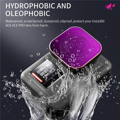 STARTRC 1144406 For Insta360 Ace / Ace Pro ND8+ND16+ND32+PL Optical Glass Lens Filter Action Camera Accessories