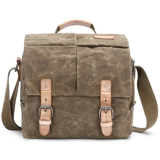 264 Batik Canvas SLR Digital Camera Storage Bag Single Shoulder Crossbody Bag