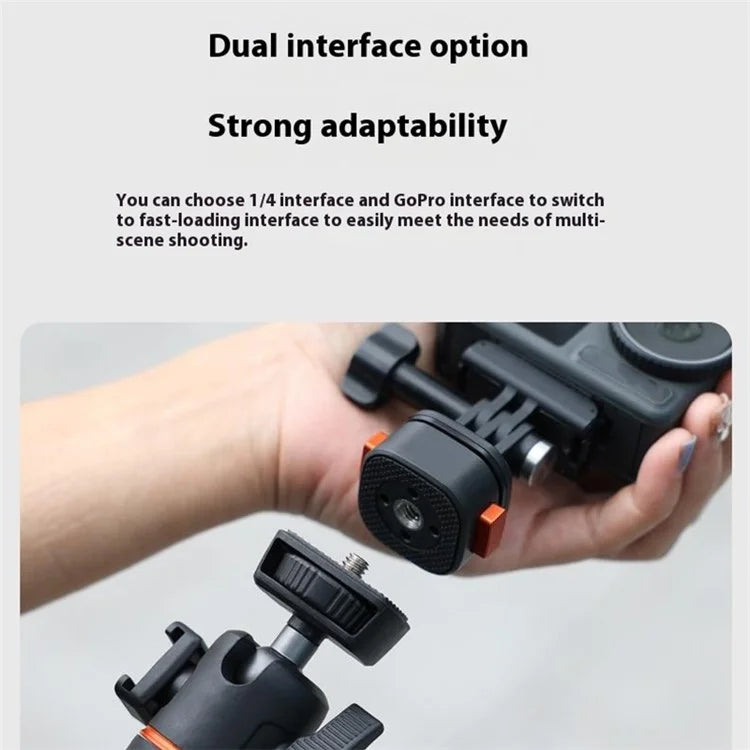 VRIG AC 05 Claw Mini Series Magnetic Adapter Action Camera Quick-Release 1 / 4 Base Mount