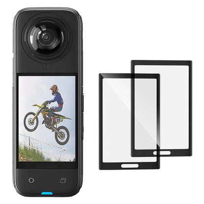 AMAGISN 2Pcs Screen Protector for Insta360 X4 , 0.25mm Ultra HD Tempered Glass Screen Film