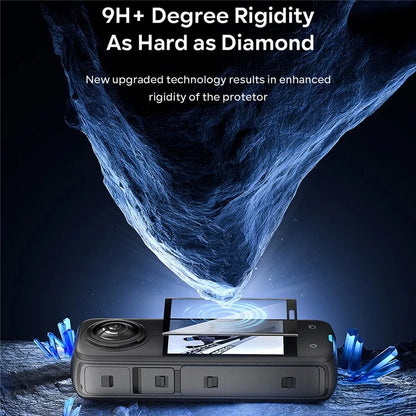 AMAGISN 2Pcs Screen Protector for Insta360 X4 , 0.25mm Ultra HD Tempered Glass Screen Film