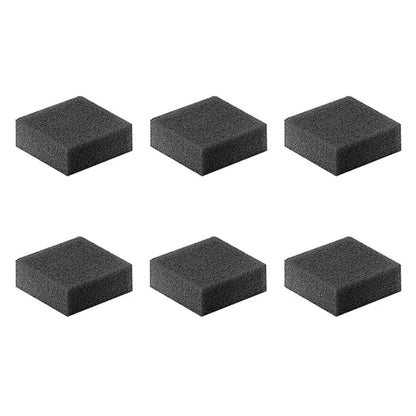 BRDRC 6Pcs For Insta360 X4 / X3 / ONE X2 Mic Wind Muff Camera Noise Reduction Sponge Video Muffler Accessories