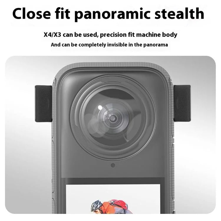 BRDRC 6Pcs For Insta360 X4 / X3 / ONE X2 Mic Wind Muff Camera Noise Reduction Sponge Video Muffler Accessories