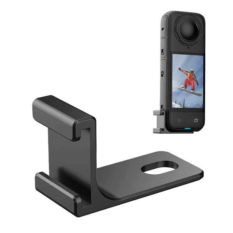 FLYMILE For Insta360 X4 / X3 / ONE X2 Cold Shoe Mount Adapter Camera Expansion Bracket