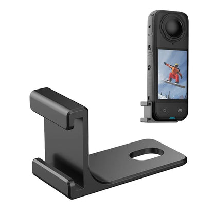FLYMILE For Insta360 X4 / X3 / ONE X2 Cold Shoe Mount Adapter Camera Expansion Bracket