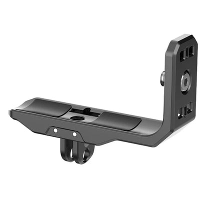 FLYMILE For Insta360 X4 Horizontal Shooting Bracket Aluminum Alloy Sports Camera Fixing Adapter