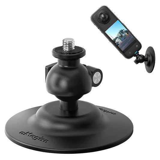 AMAGISN For DJI / GoPro / Insta360 Sports Camera Joint Ball Flexible Mount Adhesive Base