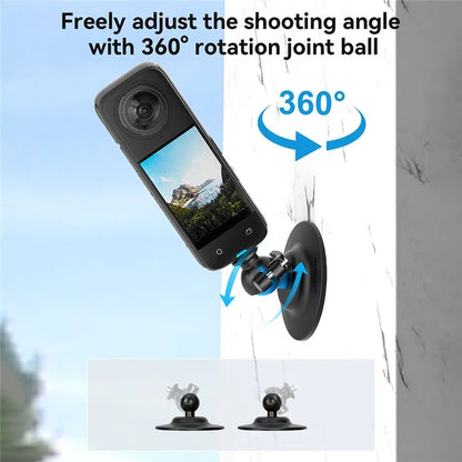 AMAGISN For DJI / GoPro / Insta360 Sports Camera Joint Ball Flexible Mount Adhesive Base