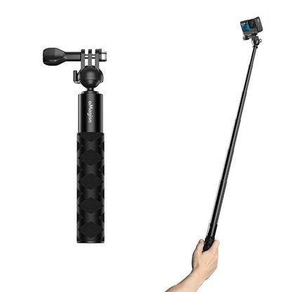 AMAGISN For DJI / GoPro / Insta360 Sports Camera Selfie Stick Ball Head Extension Rod