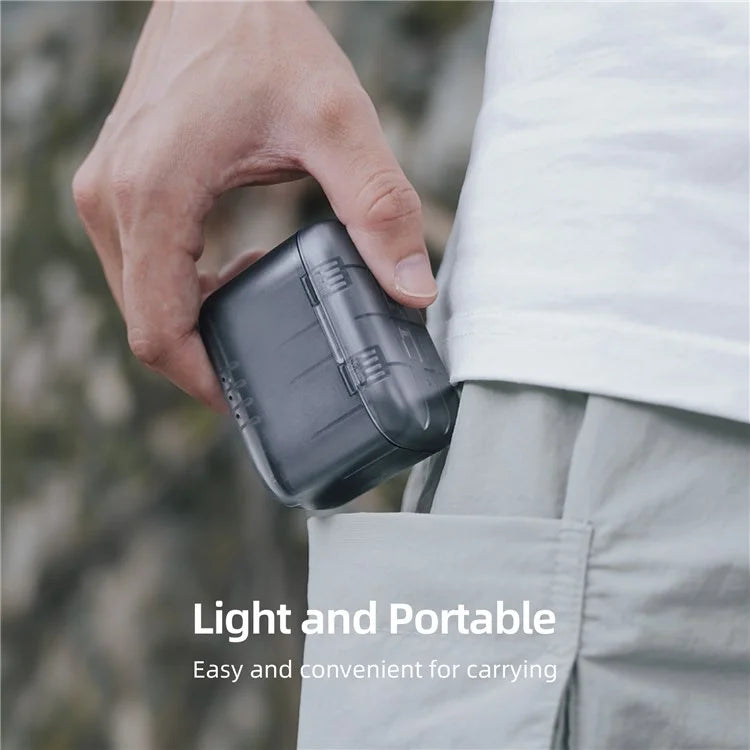 AMAGISN Battery Charger Hub for Insta360 X4 with TF Card Slots, 2-Channel Battery Charging Storage Station