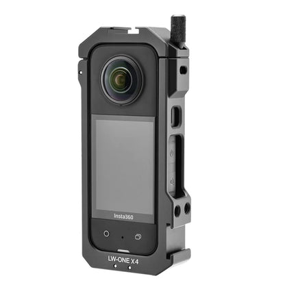 YELANGU LW-ONE X4 For Insta360 X4 Camera Cage Aluminum Alloy Protective Frame Expansion Bracket